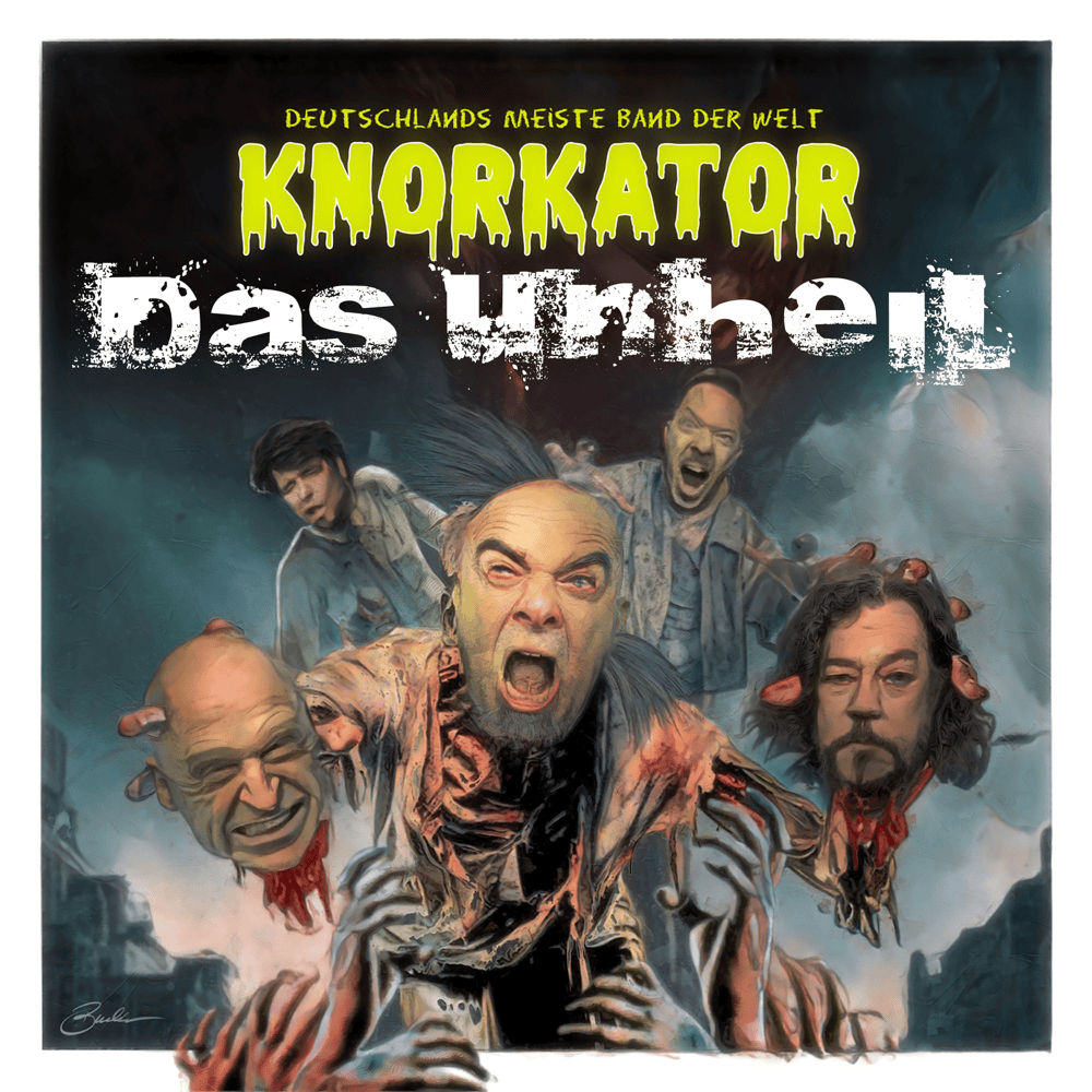 Album cover art for "Das Unheil" by Knorkator