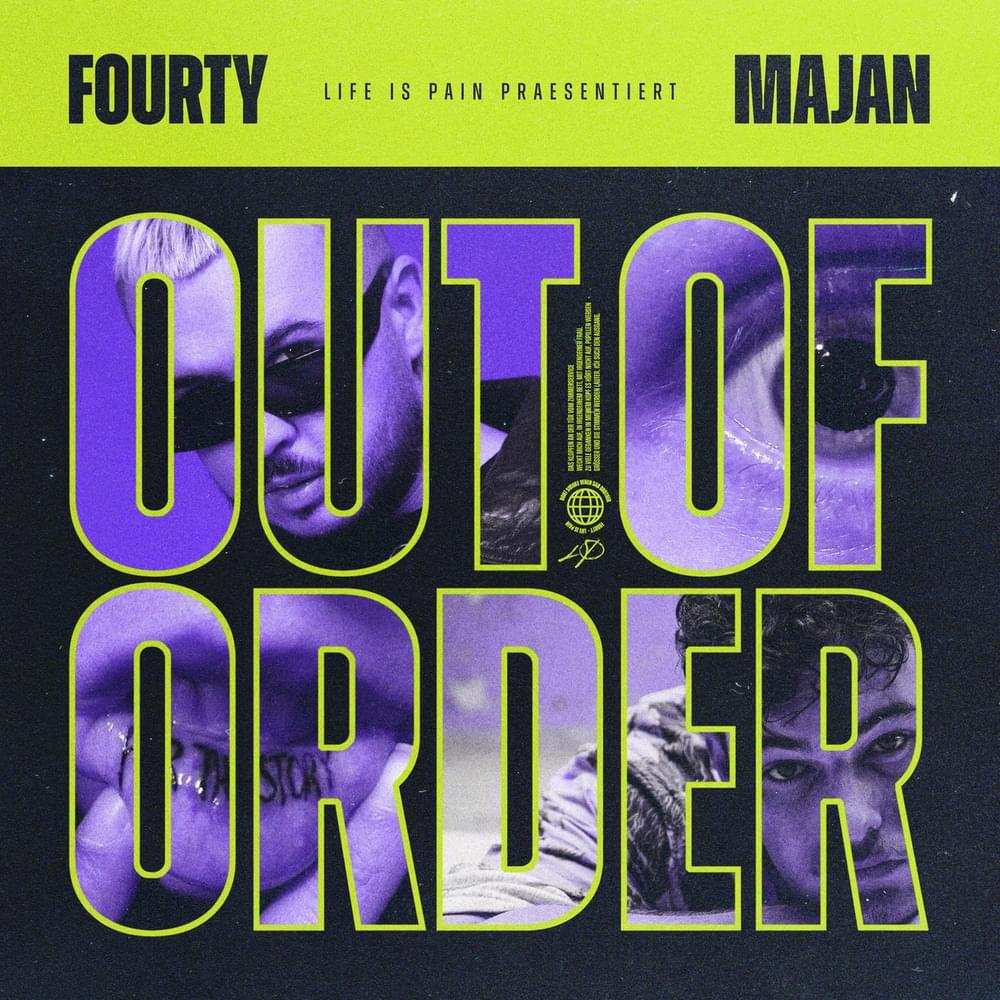 Album cover art for "Out Of Order" by FOURTY