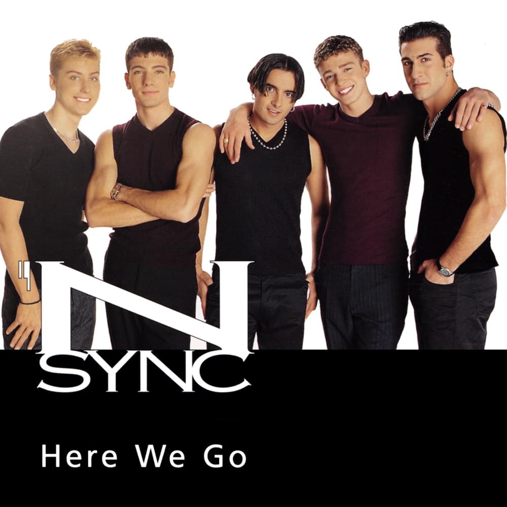 Album cover art for "Here We Go" by *NSYNC