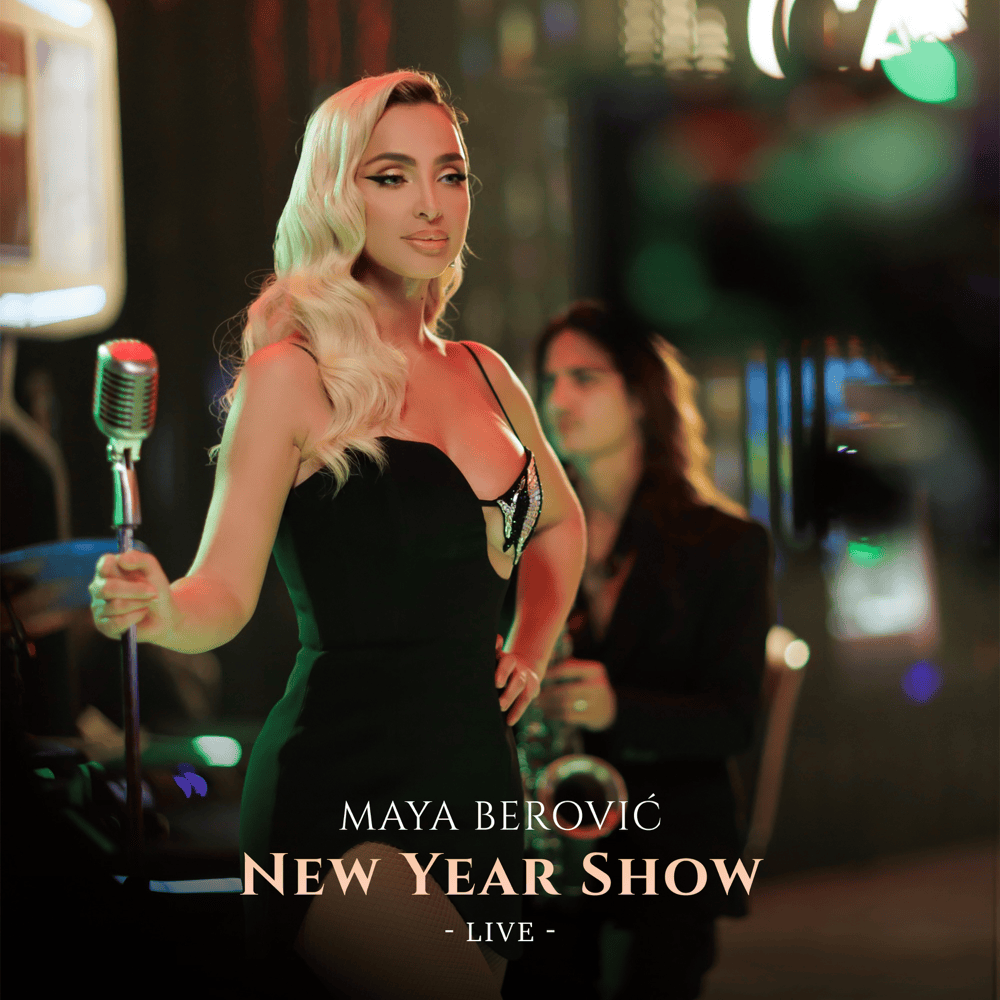 Album cover art for "Amajlija (New Year Show - Live)" by Maya Berović