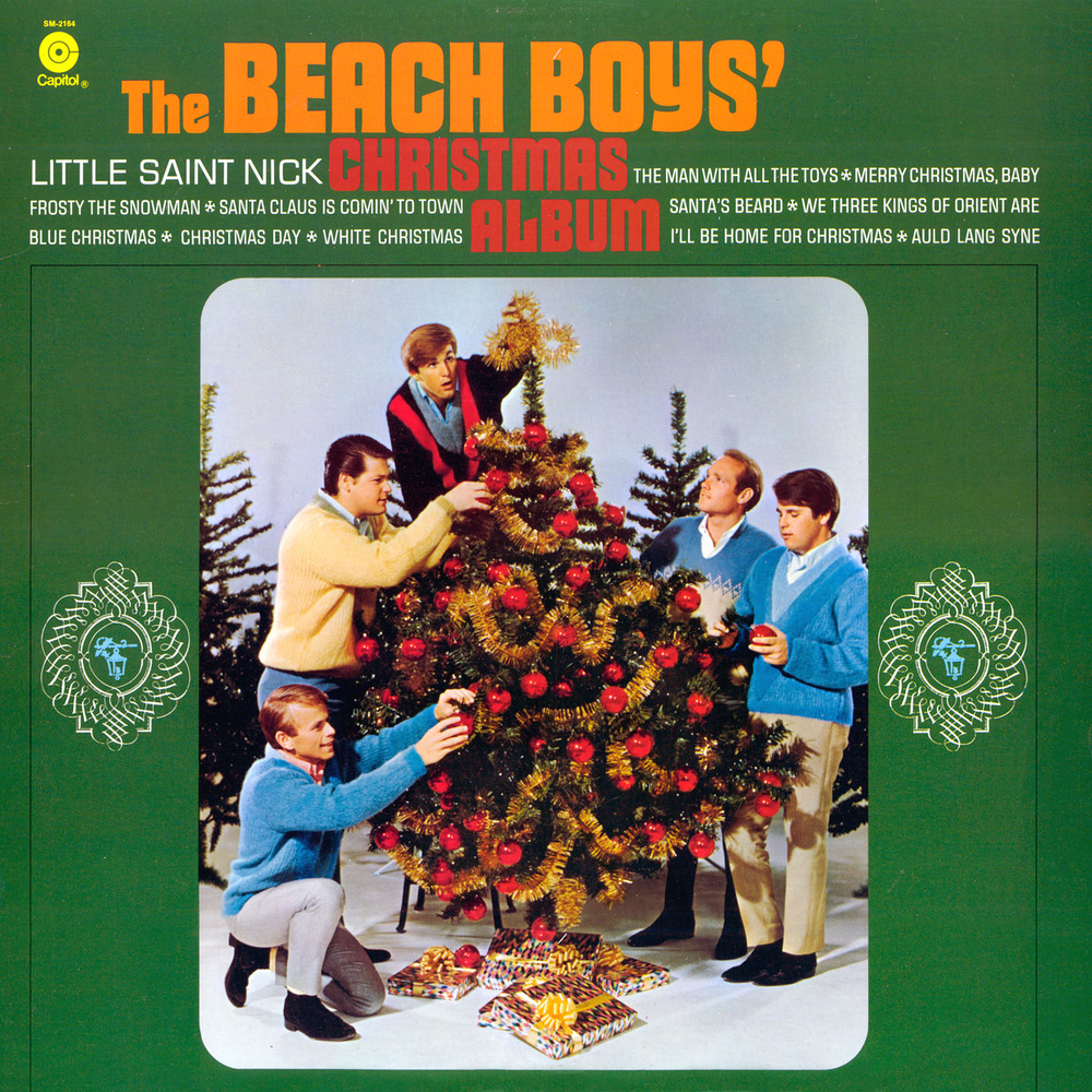 Album cover art for "The Man With All The Toys" by The Beach Boys