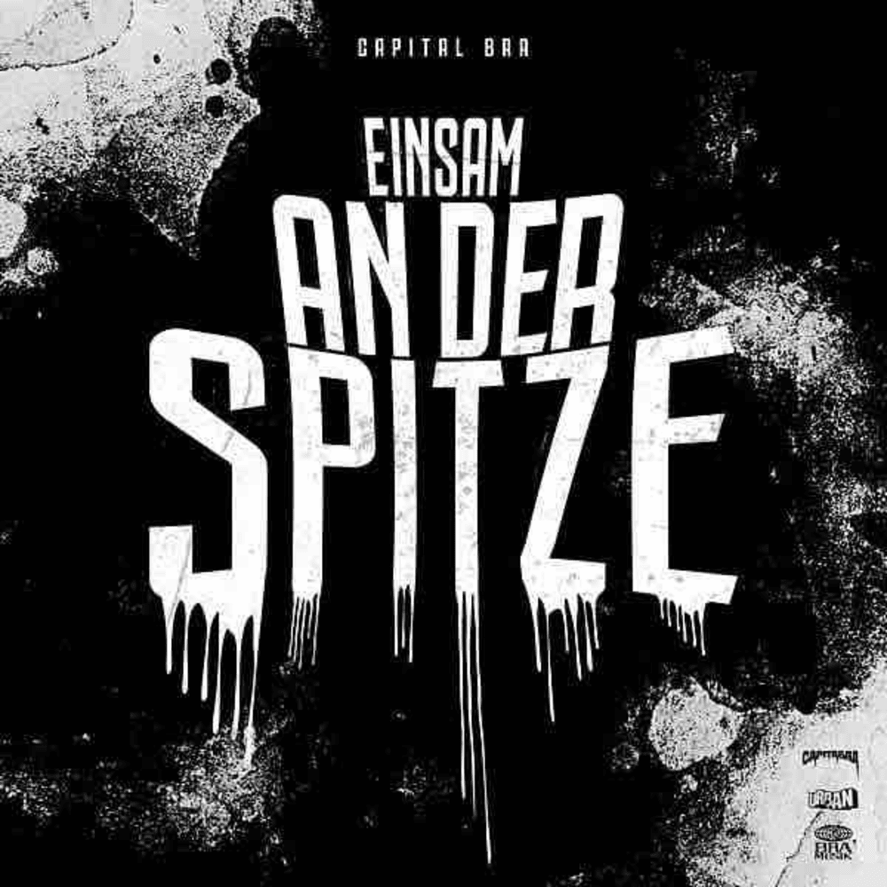 Album cover art for "Einsam an der Spitze" by Capital Bra