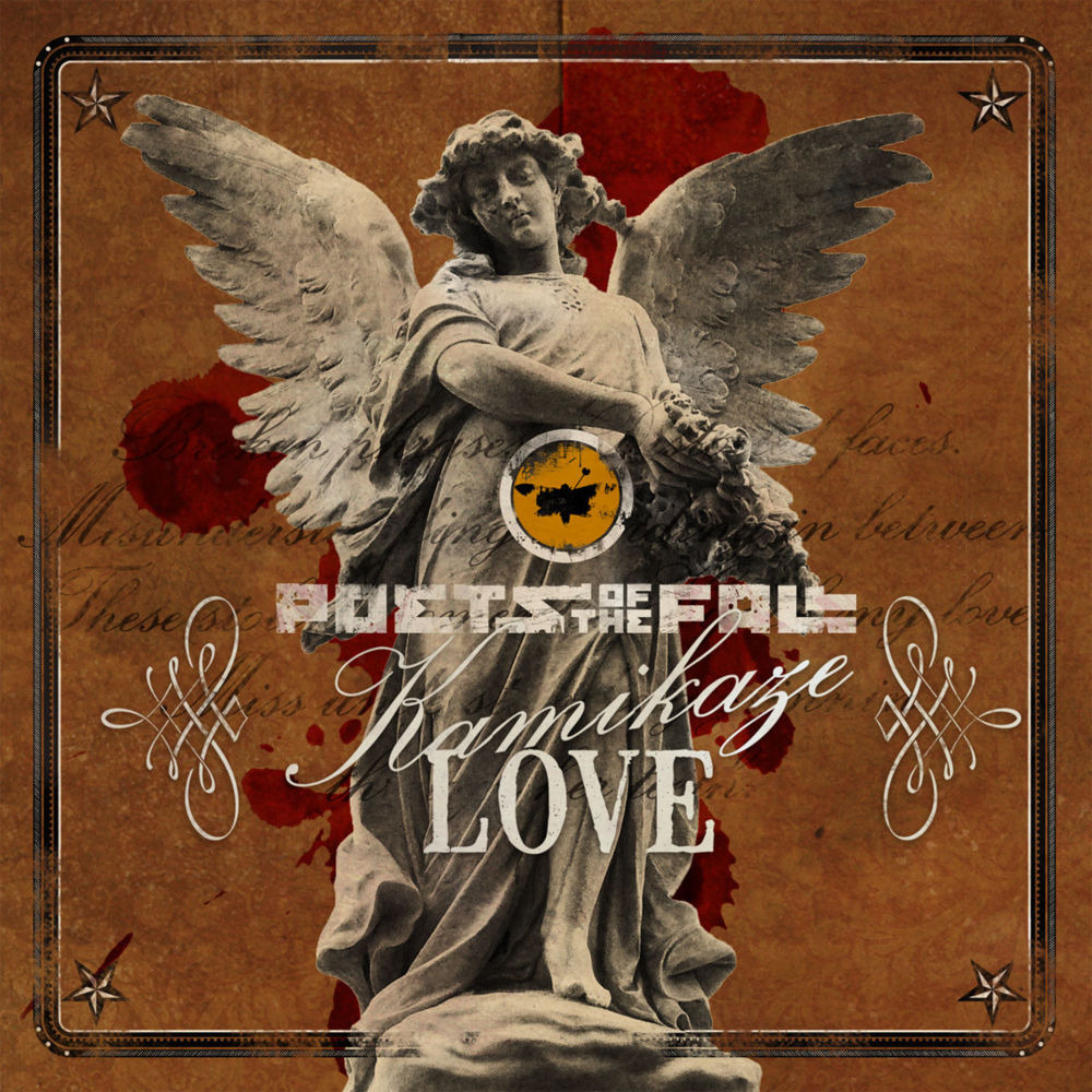 Album cover art for "Kamikaze Love" by Poets of the Fall