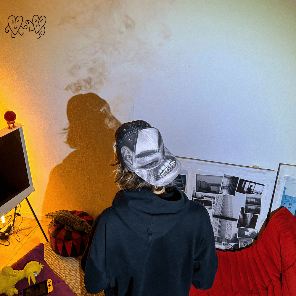 Album cover art for "Ausreden" by makko