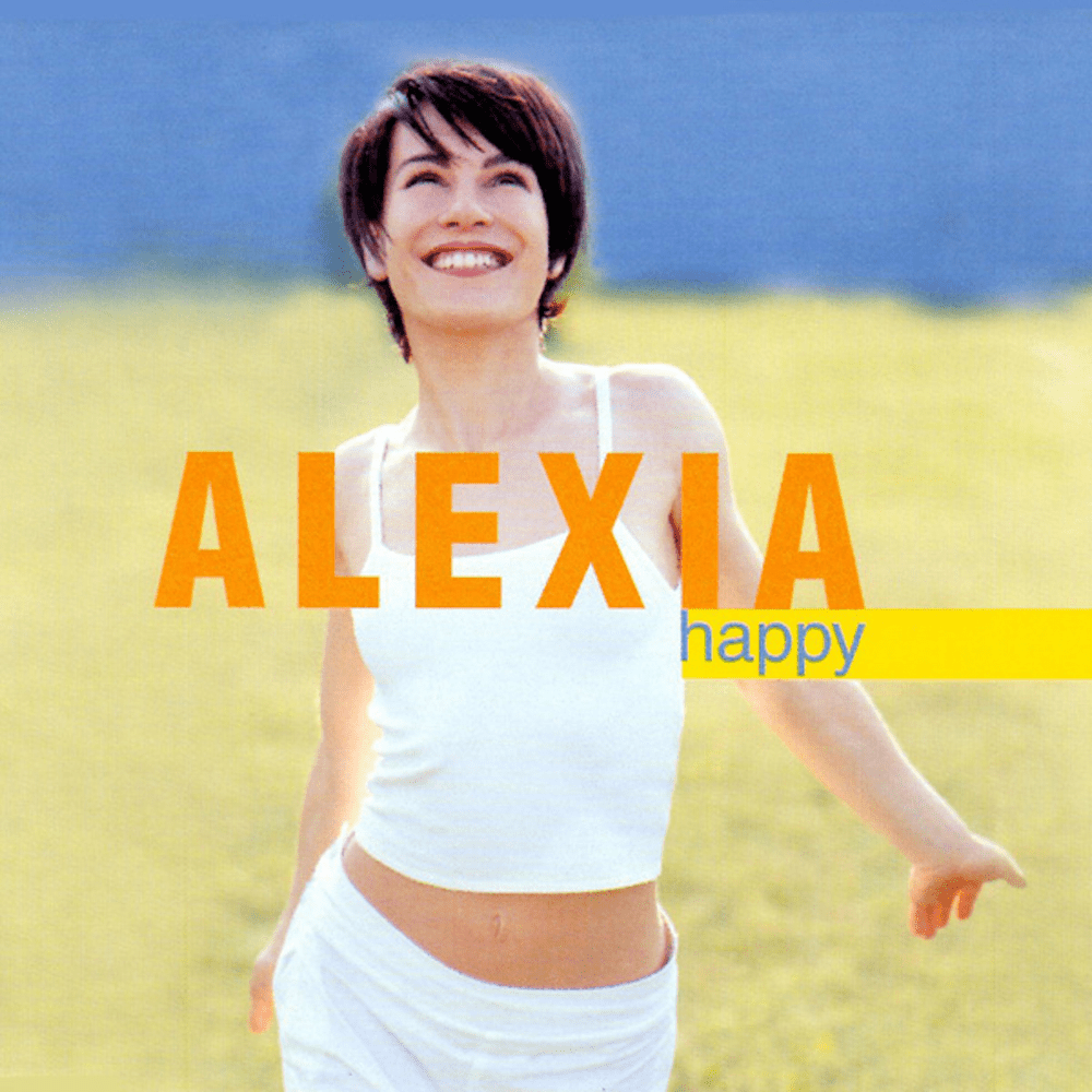 Album cover art for "Happy" by Alexia