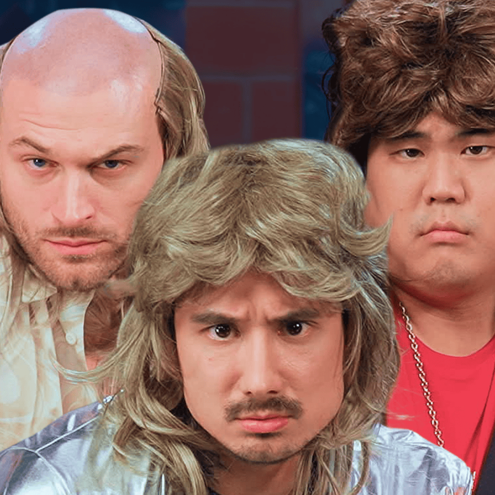 Album cover art for "War nur ein Prank" by Julien Bam & Stroppo & Joon Kim
