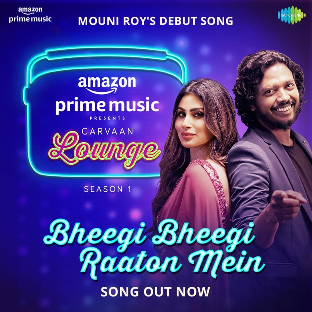 Album cover art for "Bheegi Bheegi Raaton Mein" by Jonita Gandhi