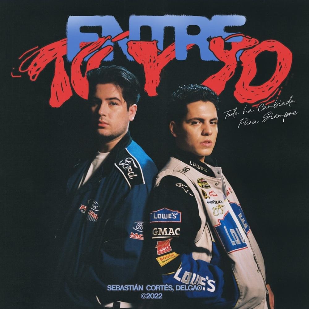 Album cover art for "Entre Tú y Yo" by Sebastián Cortés