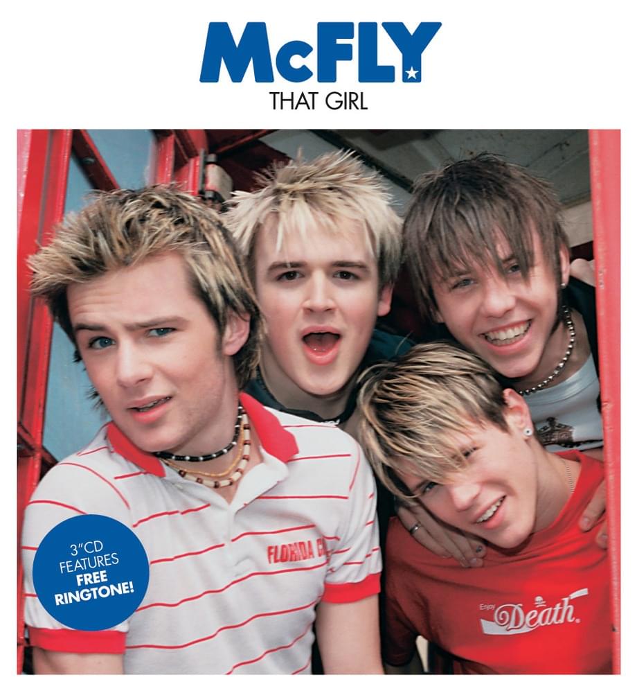 Album cover art for "That Girl" by McFly