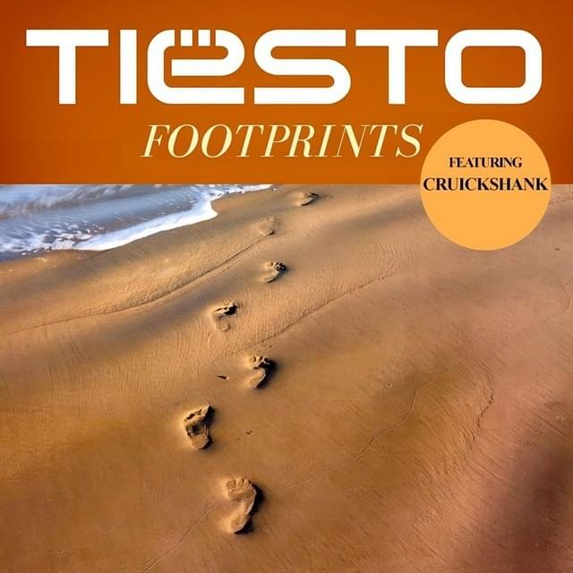 Album cover art for "Footprints" by Tiësto & Cruickshank