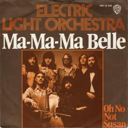 Album cover art for "Ma-Ma-Ma Belle" by Electric Light Orchestra