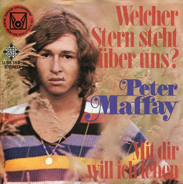 Album cover art for "Welcher Stern steht über uns?" by Peter Maffay