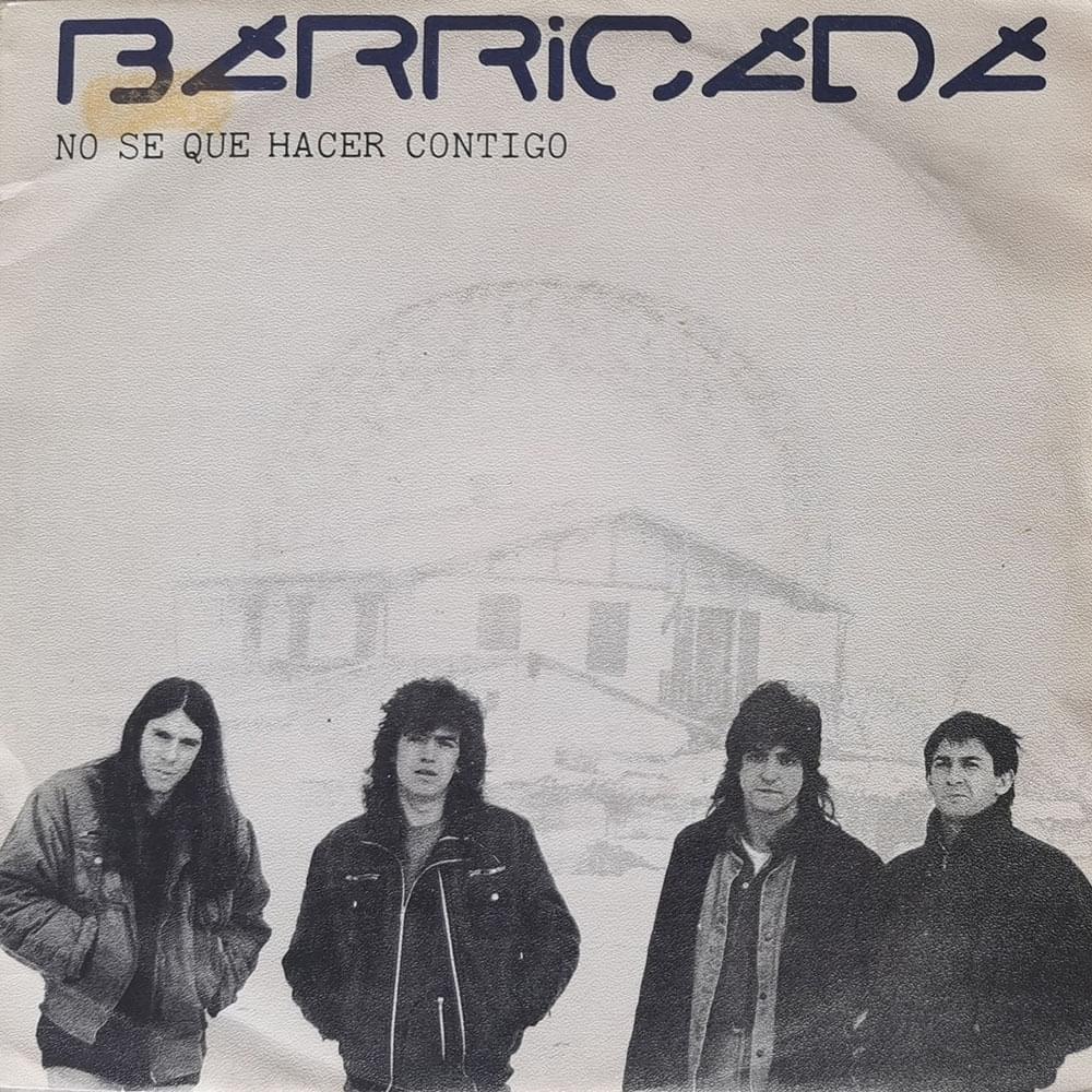 Album cover art for "No Sé Que Hacer Contigo" by Barricada