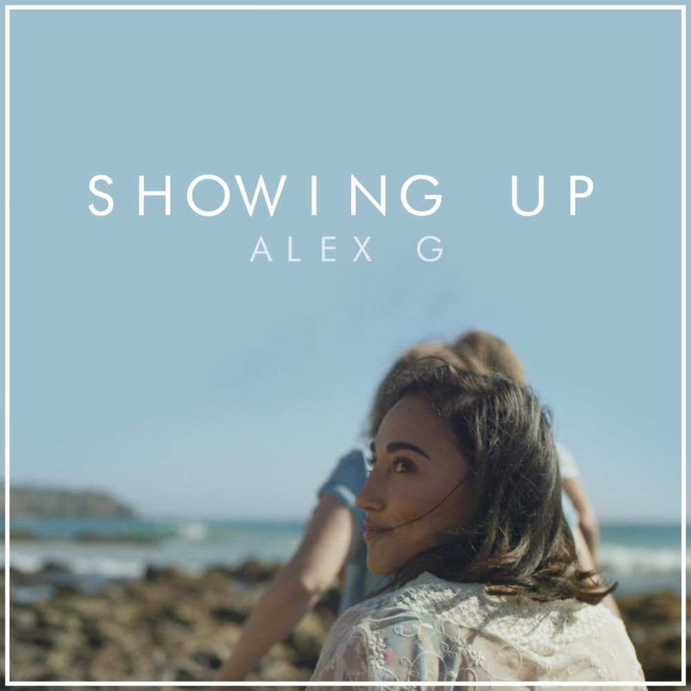 Album cover art for "Showing Up" by Alex Blue
