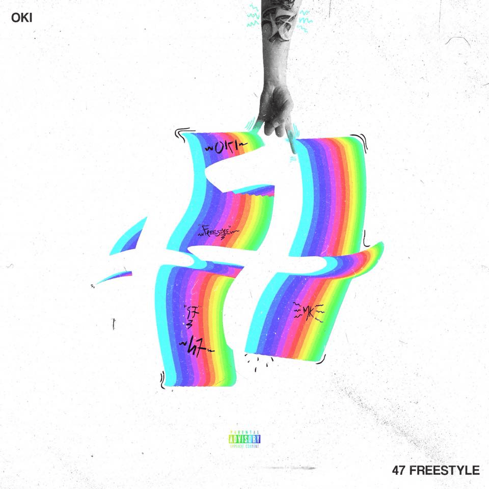 Album cover art for "47FREESTYLE (Bonus Track)" by Oki