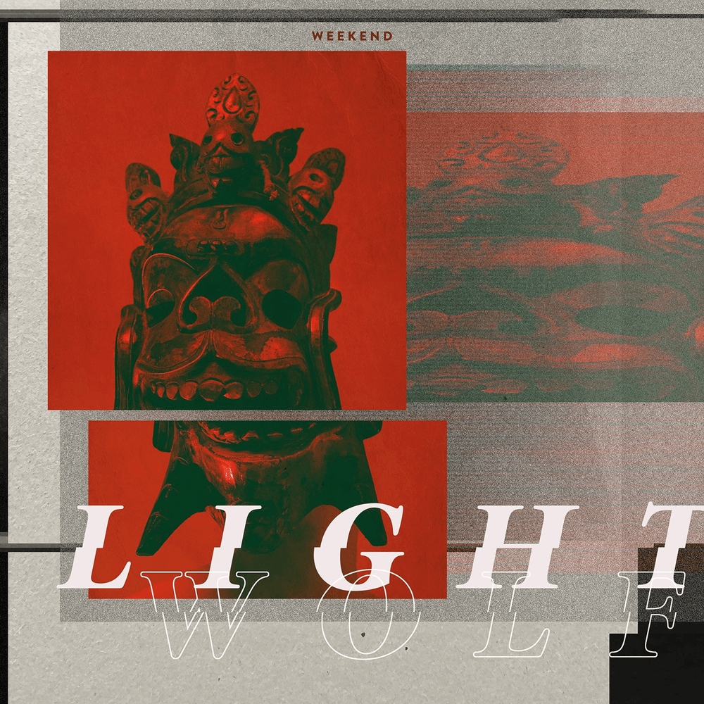 Album cover art for "LIGHTWOLF" by Weekend