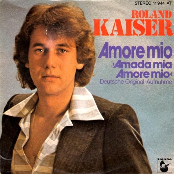 Album cover art for "Amore mio" by Roland Kaiser