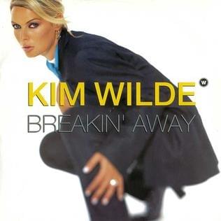 Album cover art for "Breakin’ Away" by Kim Wilde