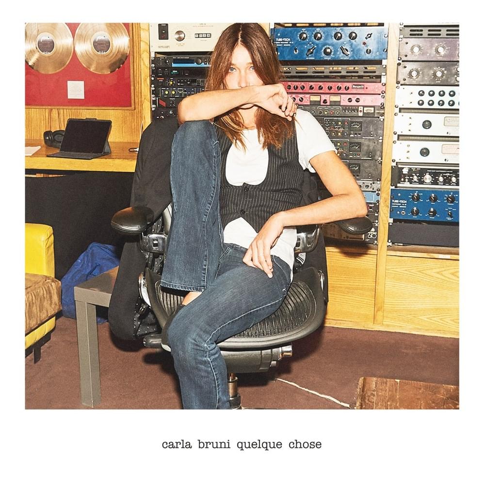 Album cover art for "Quelque chose" by Carla Bruni