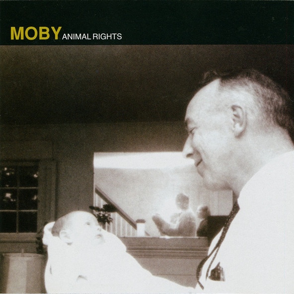 Album cover art for "Alone" by Moby