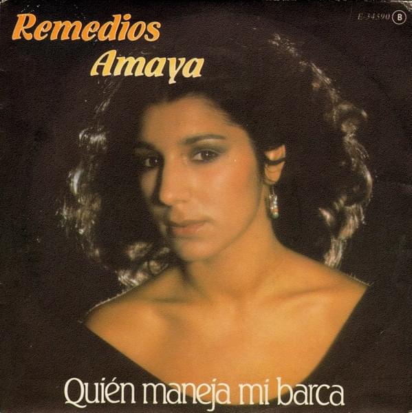 Album cover art for "Quién Maneja Mi Barca" by Remedios Amaya