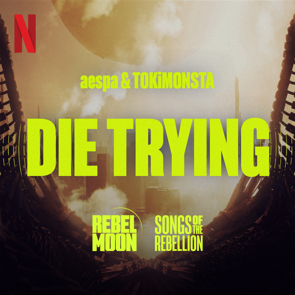 Album cover art for "Die Trying" by Tainy