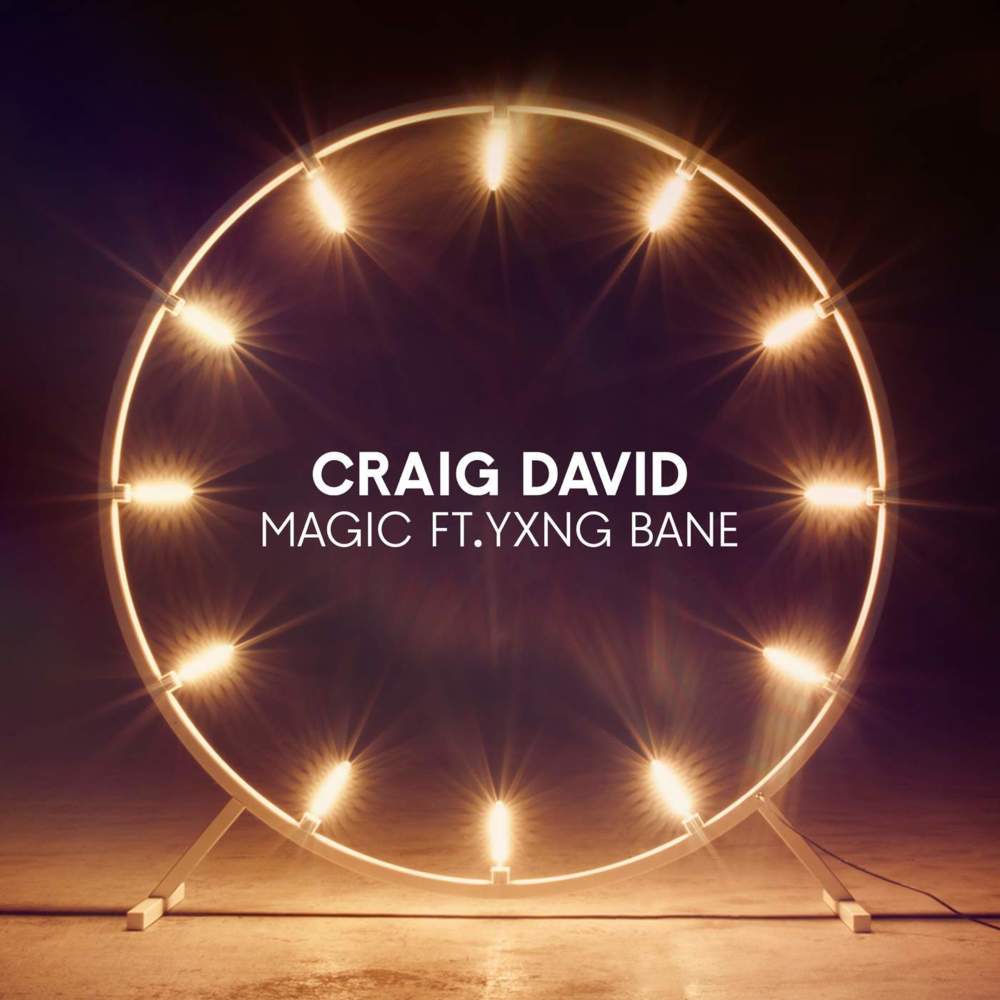 Album cover art for "Magic (Remix)" by Craig David & Yxng Bane