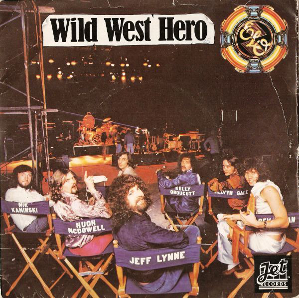 Album cover art for "Wild West Hero" by Electric Light Orchestra