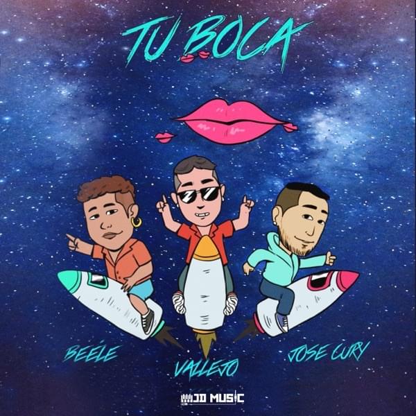Album cover art for "Tu Boca" by Beéle & JD Music & Vallejo(COL) & José Cury