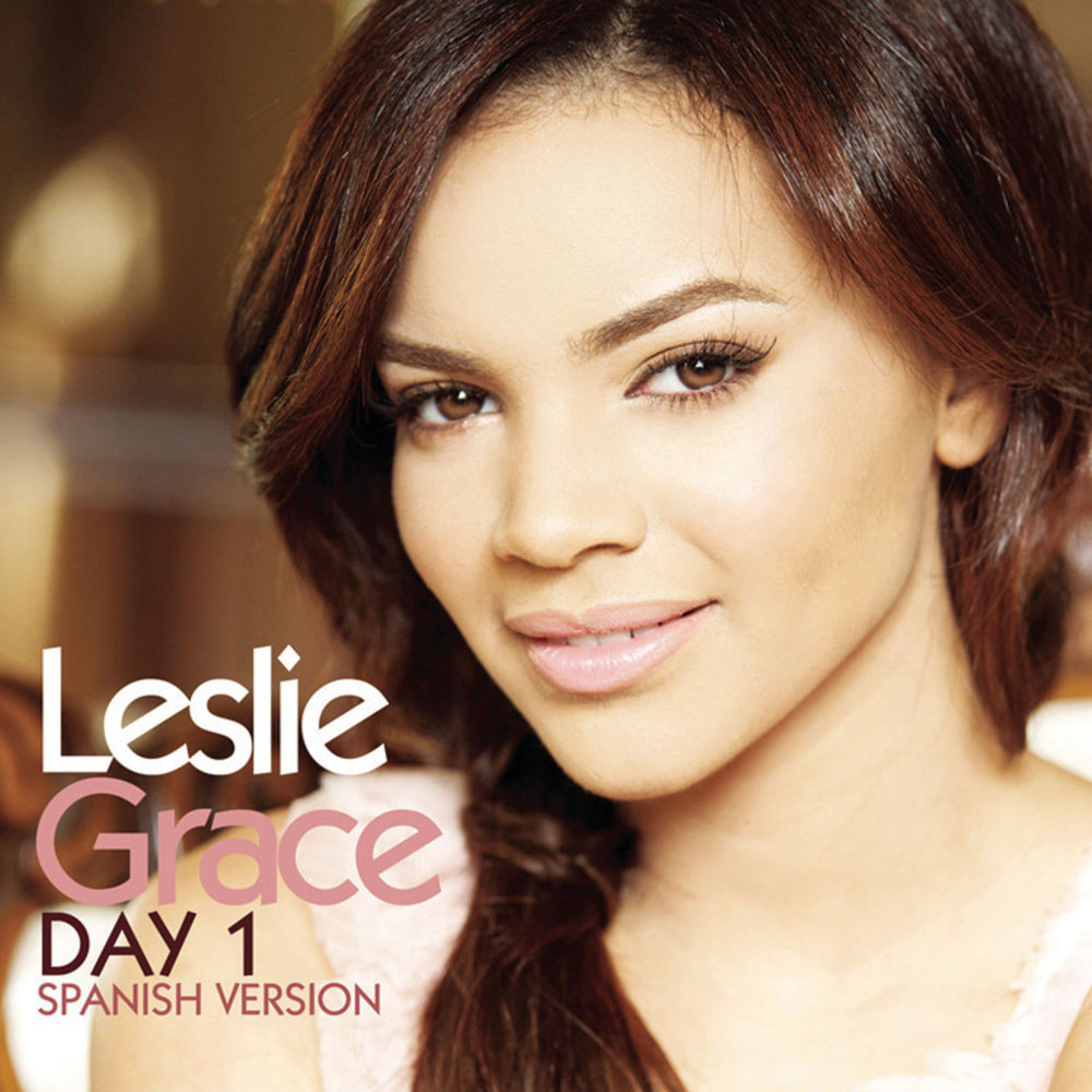 Album cover art for "Day 1 (Spanish Version)" by Leslie Grace
