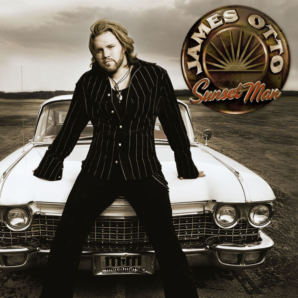Album cover art for "Sunset Man" by James Otto
