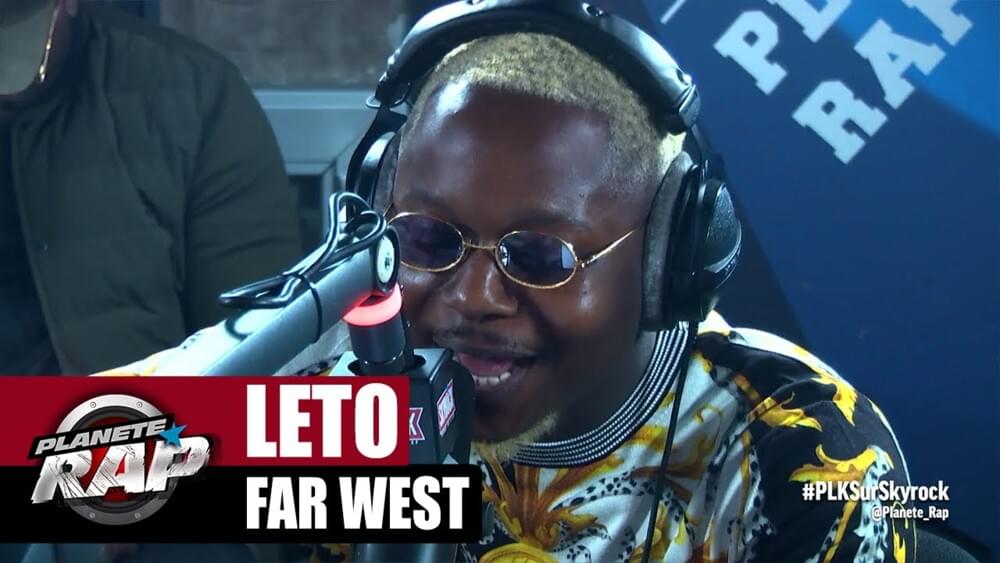 Album cover art for "Far West" by Leto