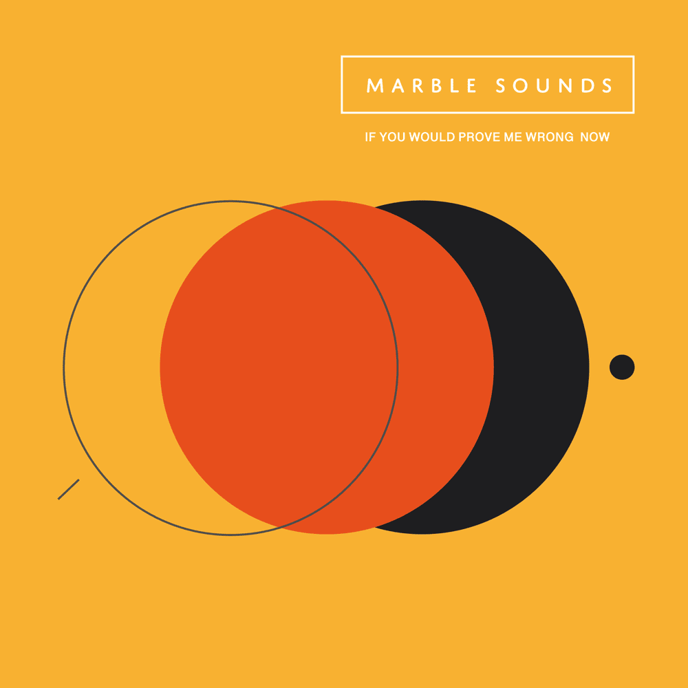 Album cover art for "If You Would Prove Me Wrong Now" by Marble Sounds