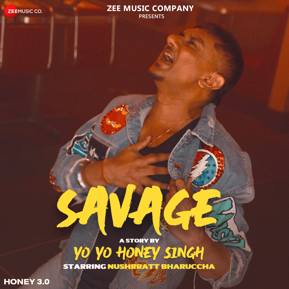 Album cover art for "Savage" by Yo Yo Honey Singh