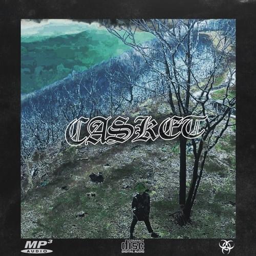 Album cover art for "casket" by kill ebola & Biv