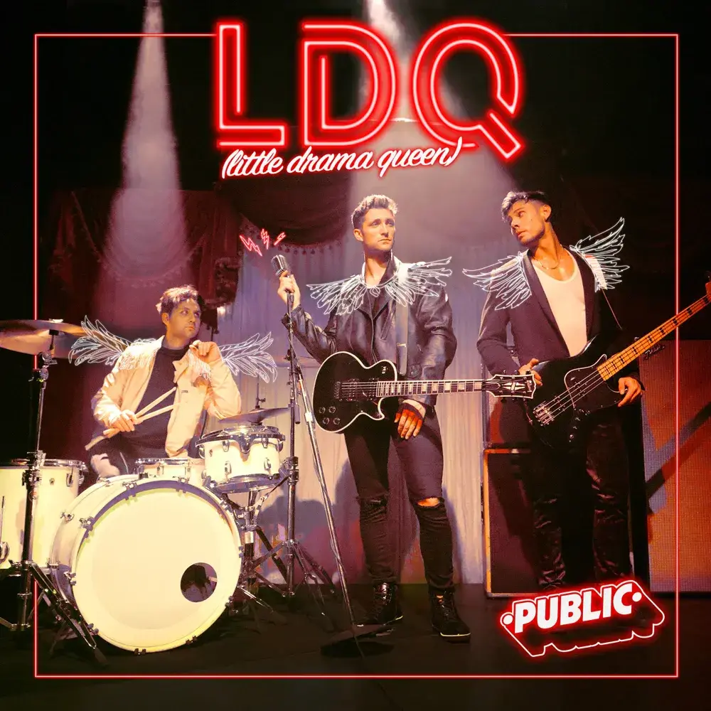 Album cover art for "LDQ (Little Drama Queen)" by PUBLIC