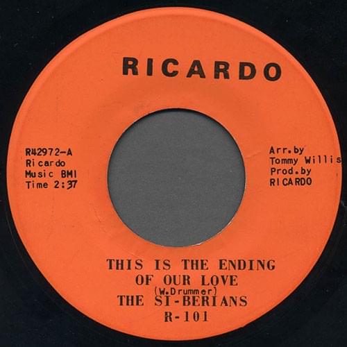 Album cover art for "The is the Ending of Our Love" by The Si-Berians