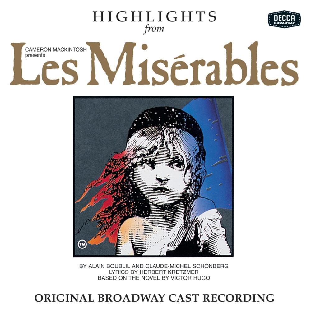 Cover image for Les Misérables - Highlights (Original Broadway Cast Recording)