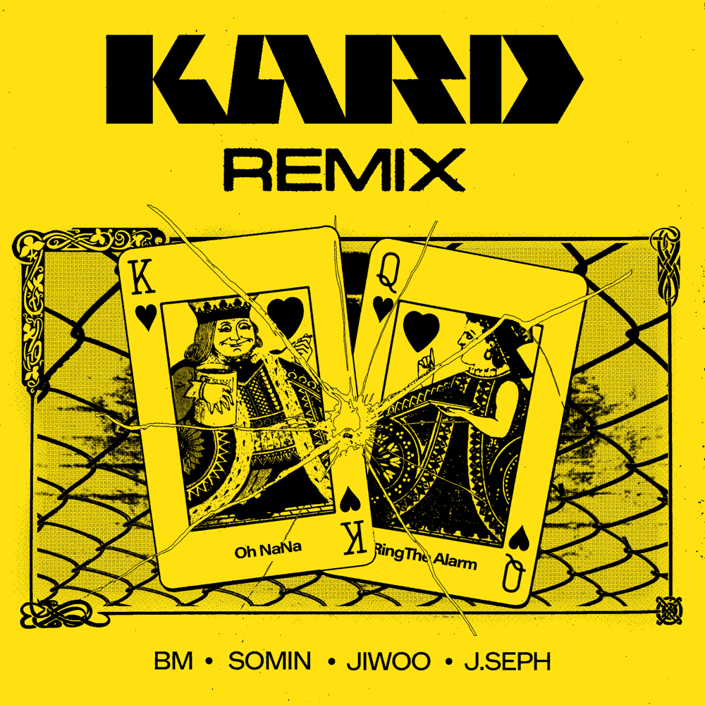 Album cover art for "Ring The Alarm (JERIDE Remix)" by KARD