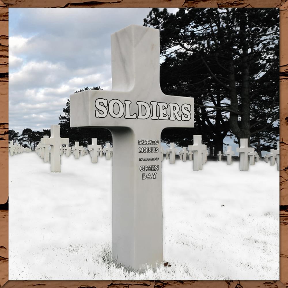 Album cover art for "Soldiers [Nachts weinen die Soldaten - auf Englisch]" by Macksy
