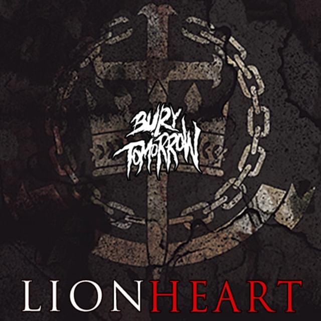 Album cover art for "Lionheart" by Bury Tomorrow