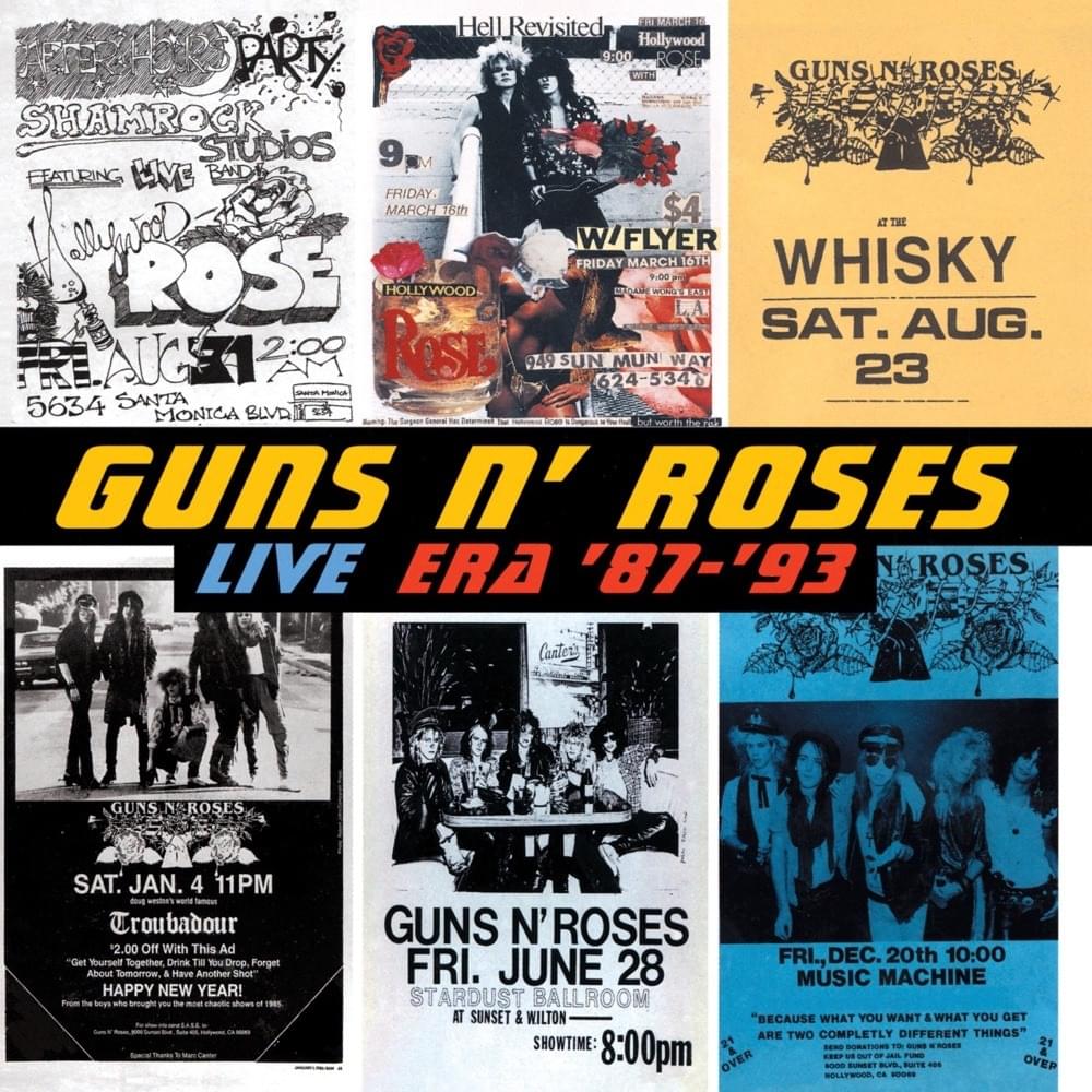 Cover image for Live Era ’87–’93