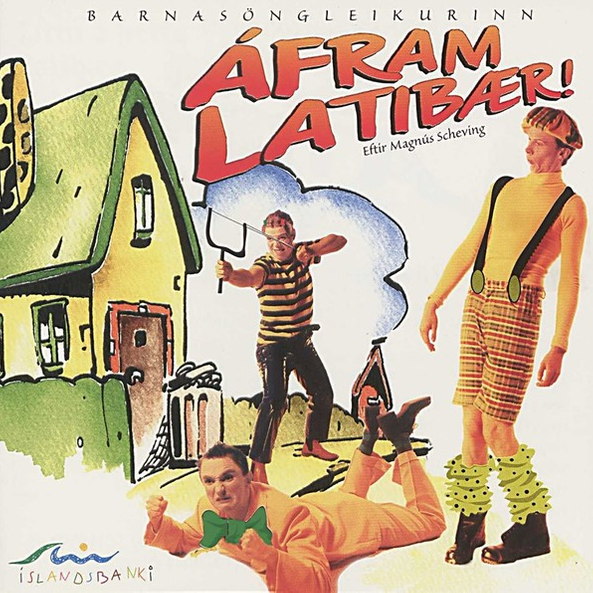 Album cover art for "Solla Stirða" by LazyTown