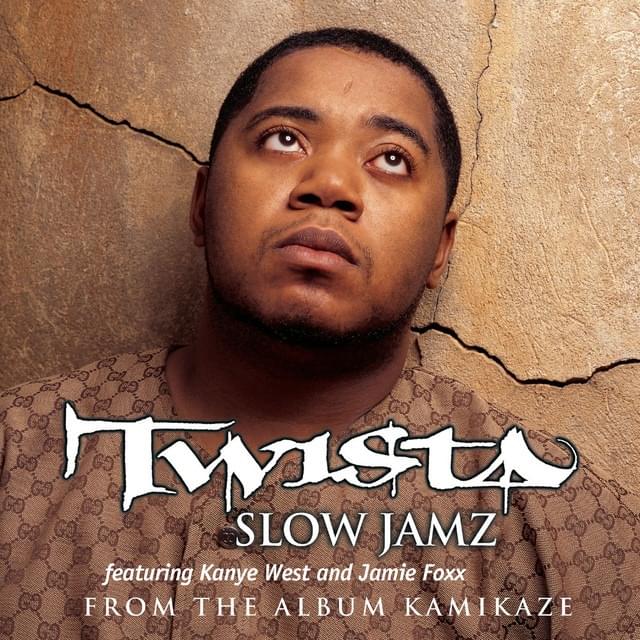 Album cover art for "Slow Jamz" by Kanye West