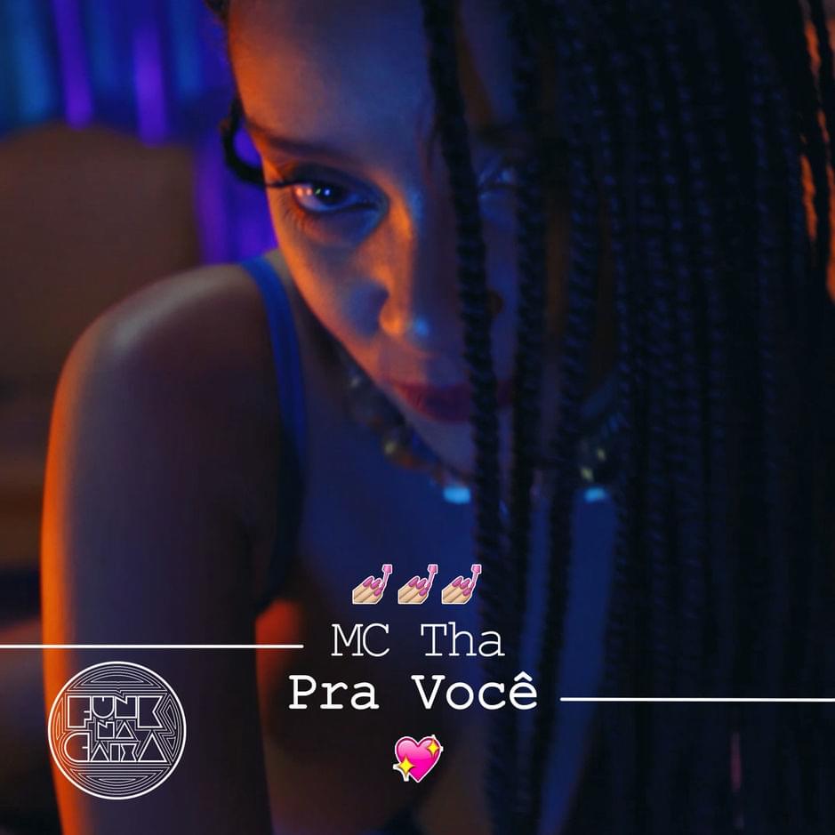 Album cover art for "Pra Você" by MC Tha