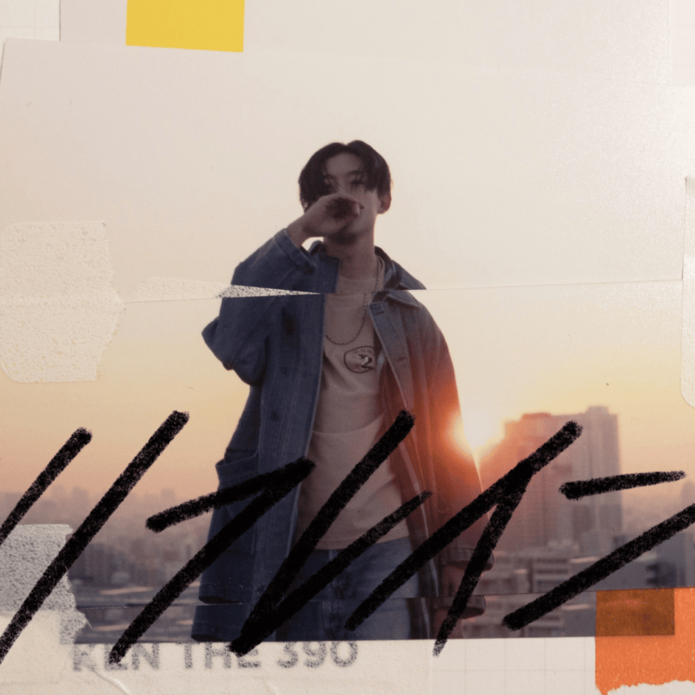 Album cover art for "リフレイン (Refrain)" by KEN THE 390
