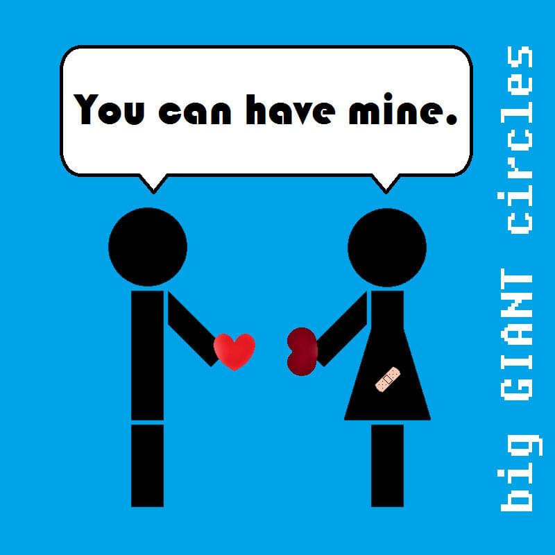 Album cover art for "You Can Have Mine" by Big Giant Circles