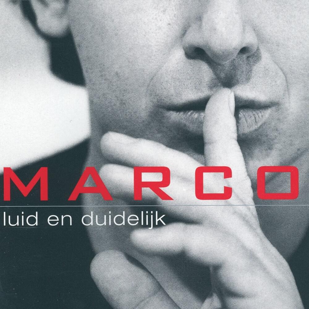 Album cover art for "Laat Maar Los" by Marco Borsato