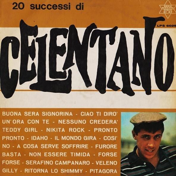 Album cover art for "Forse Forse" by Adriano Celentano