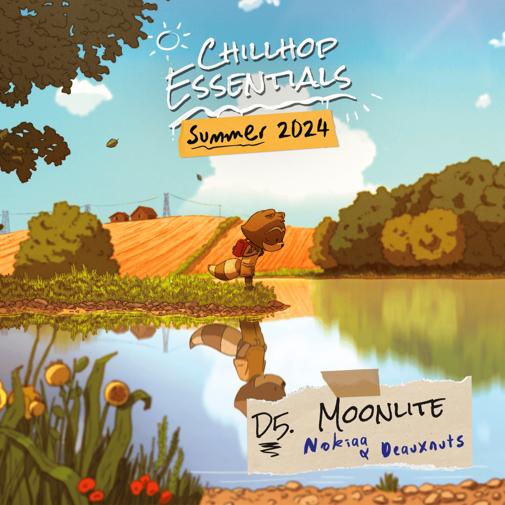 Album cover art for "Moonlite" by Nokiaa